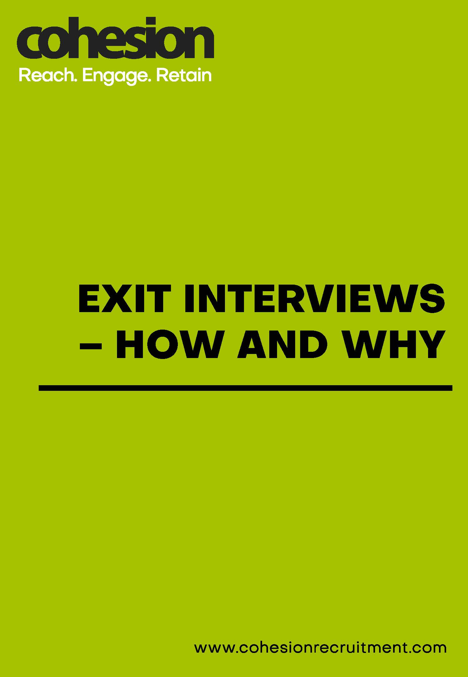 Exit Interviews – how, when and why