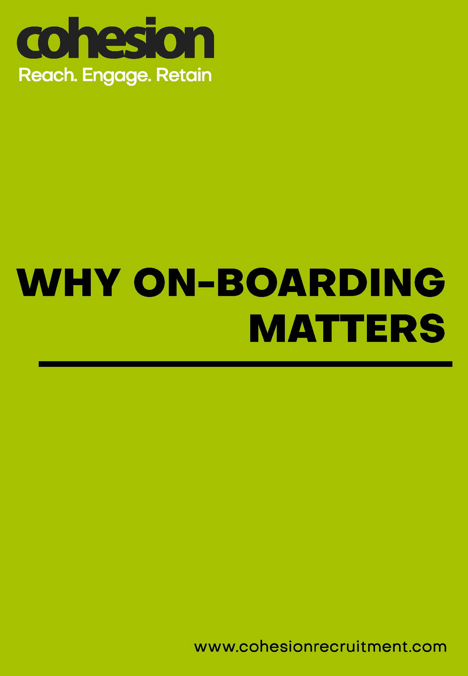 Why On-Boarding Matters