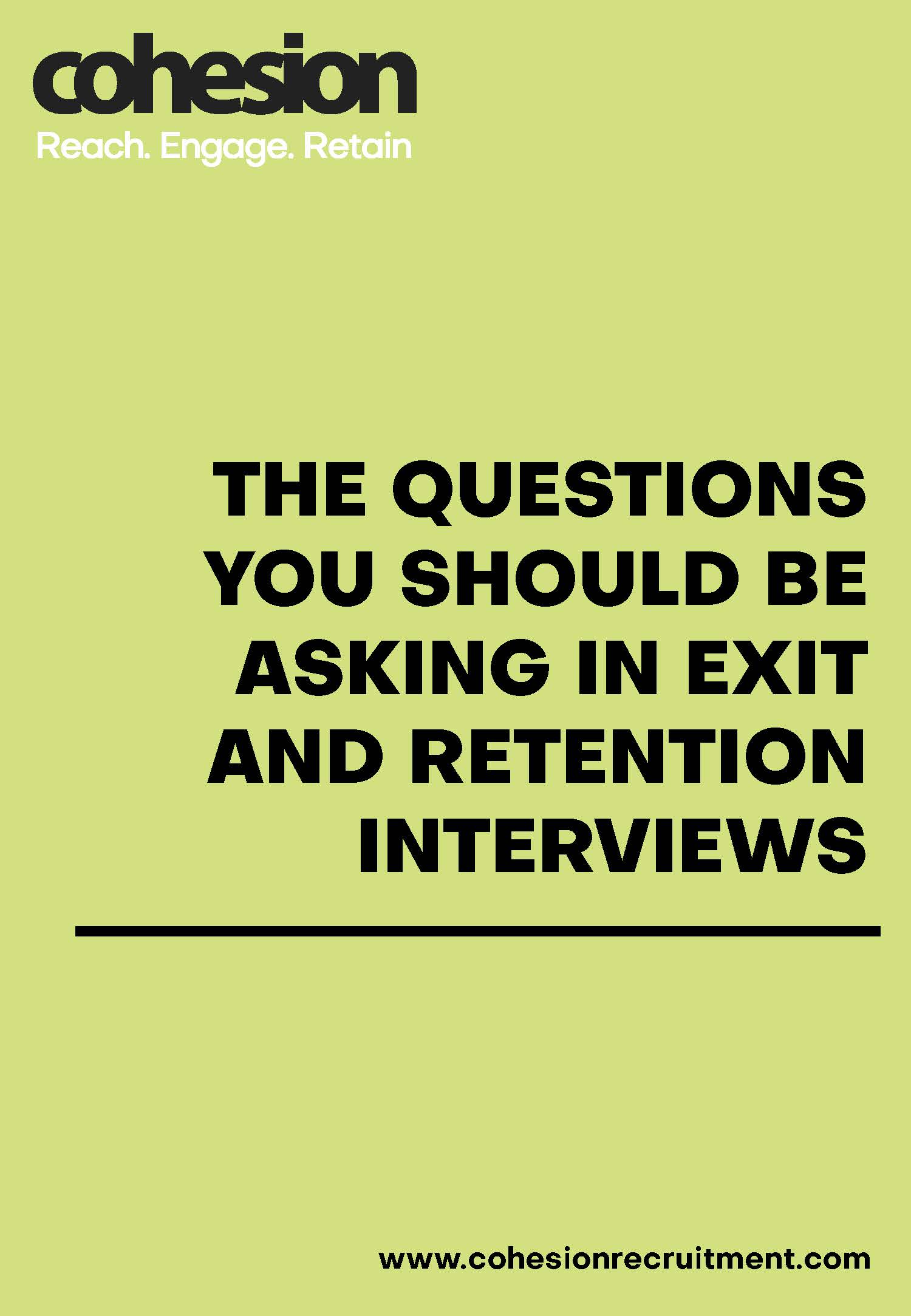 Questions To Ask In Exit And Retention Interviews